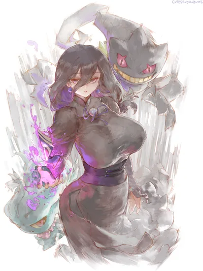 Hex Maniac's Mystical Power - free wallpaper 4277×5700