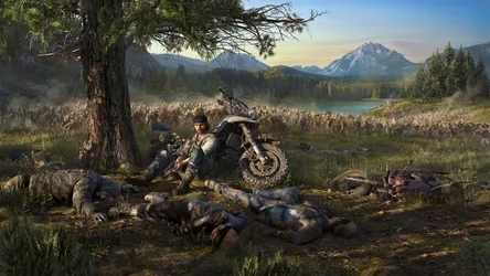 Deacon St John Stands Among The Fallen In Days Gone - free gaming wallpaper 3840×2160