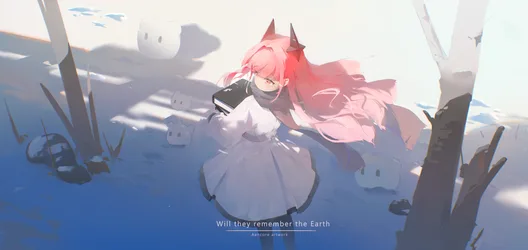 Will They Remember the Earth - free anime wallpaper 3476×1647