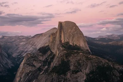 Half Dome at Twilight - free landscapes wallpaper 4289×2859
