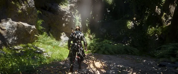 Edward Kenway Walks Through Ancient Ruins in Assassin's Creed Black Flag - free gaming wallpaper 3440×1440