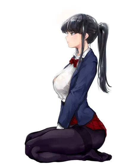 Komi Shouko School Portrait - free wallpaper 2902×4096
