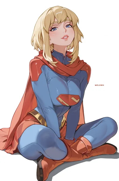 Supergirl's Red Cape Portrait - free anime wallpaper 2664×4032