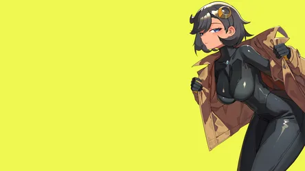 Emma from Pokémon Legends Z-A in Brown Jacket - free anime wallpaper 3040×1710
