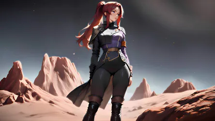 Maelle in Clair Obscur: Desert Expedition Adventure - free anime wallpaper 7104×3996