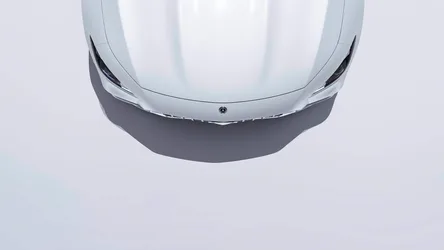 Mercedes AMG GT Top-Down View in Minimalist White Studio - free cars & vehicles wallpaper 1920×1080