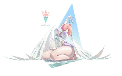 Remielle Dan of Zenless Zone Zero by the Water - free anime wallpaper 7067×4419