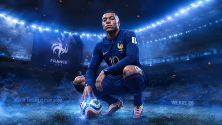 France Football Player Number 10 in Stadium Portrait - free people & portraits wallpaper 3483×1960