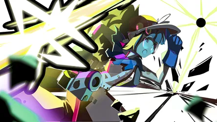 Zoe From Haste Running Through Laser Fire - free gaming wallpaper 4000×2250