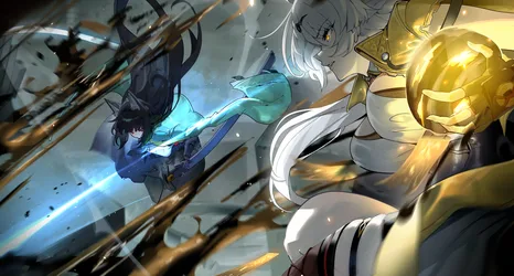 Miyabi and Yi Xuan in Combat - Zenless Zone Zero - free wallpaper 3120×1674