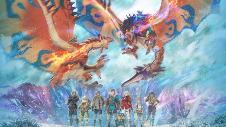 Monster Hunter Stories 3 Rathalos Battle - free wallpaper 2880×1620