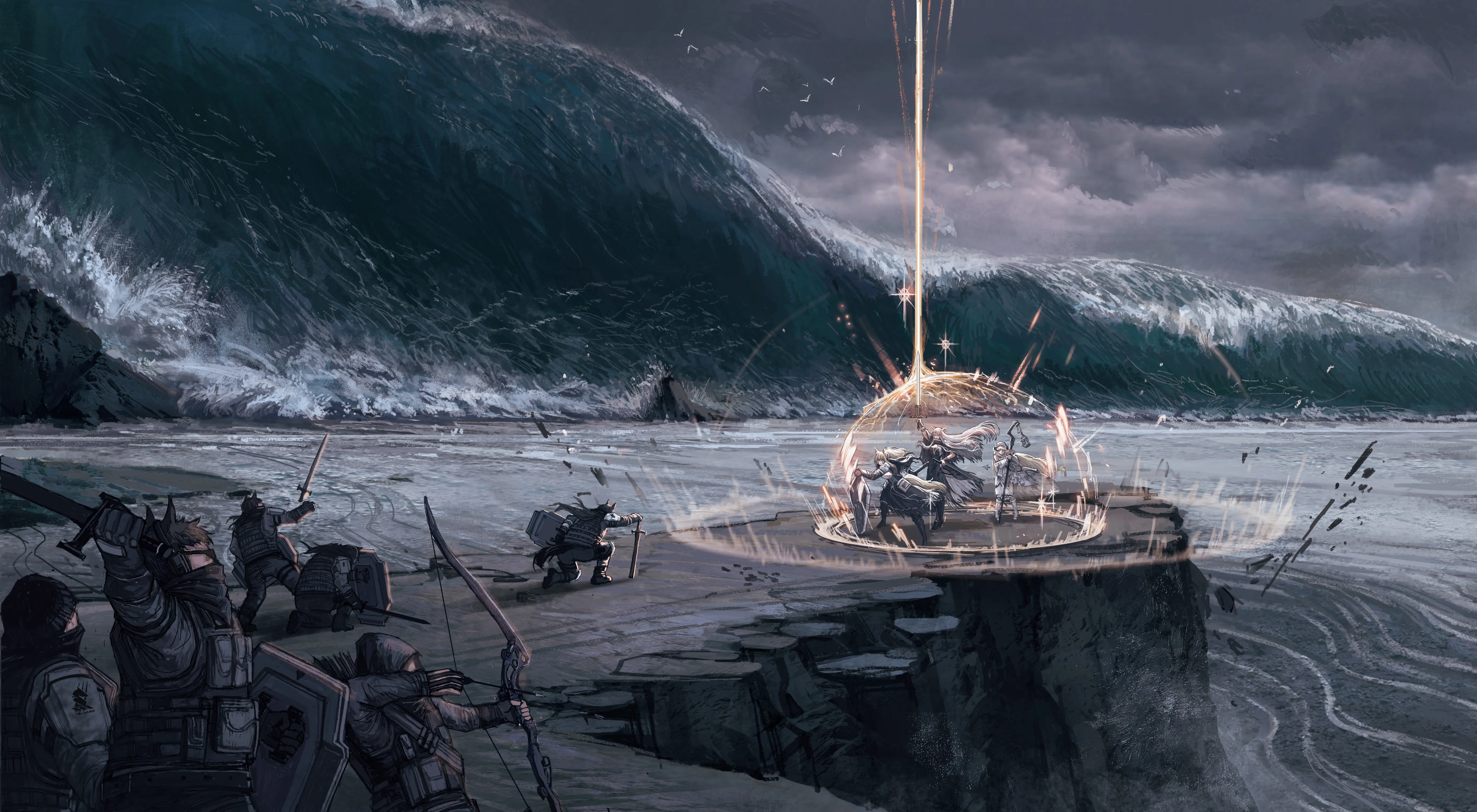 Stormy Seas: Nightingale and Shining's Vigil