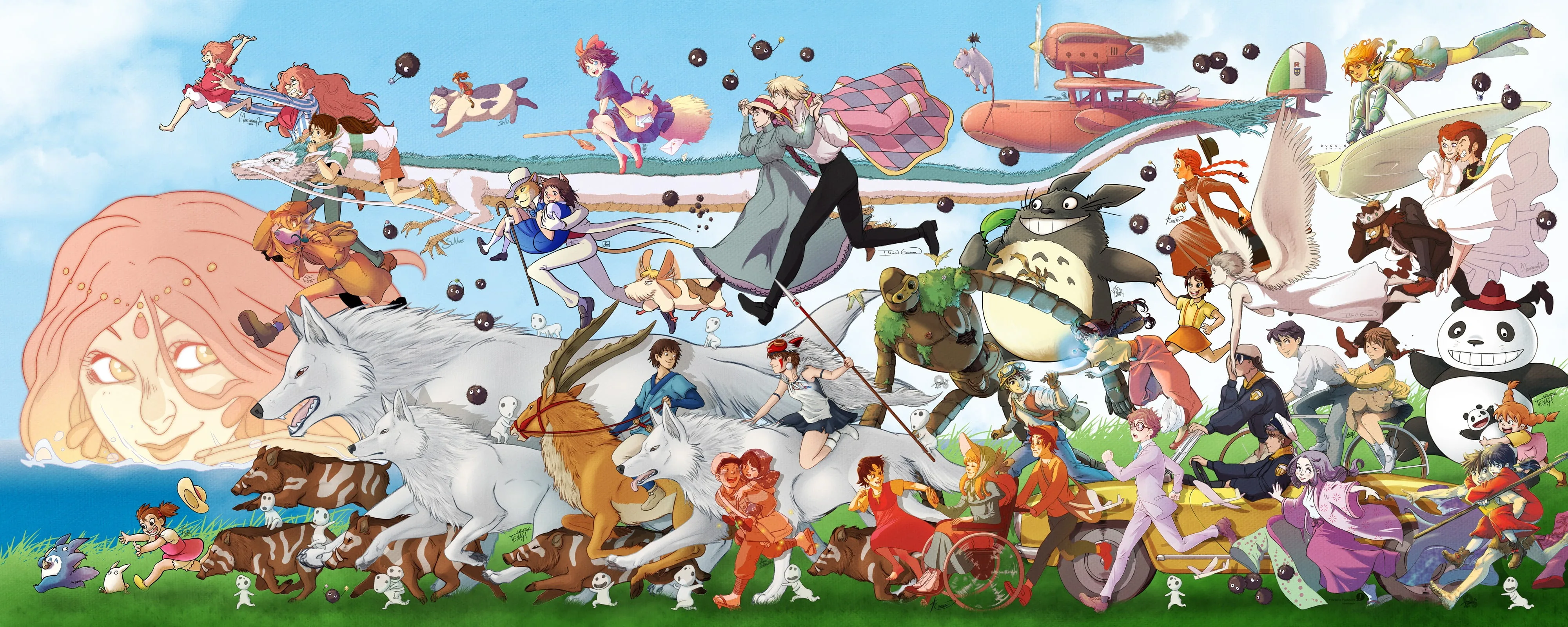 Miyazaki's Magical World: Beloved Characters