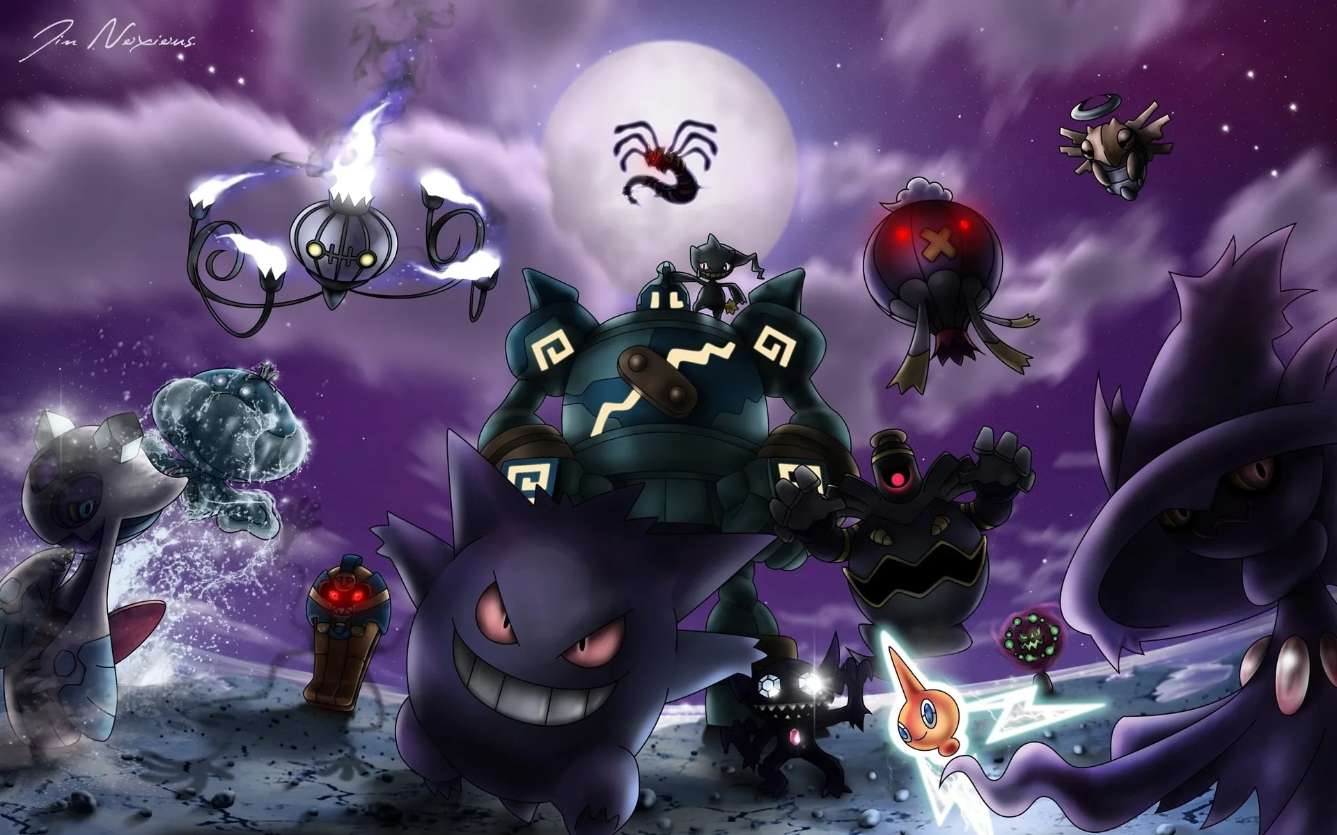 Gengar's Shadowy Descent