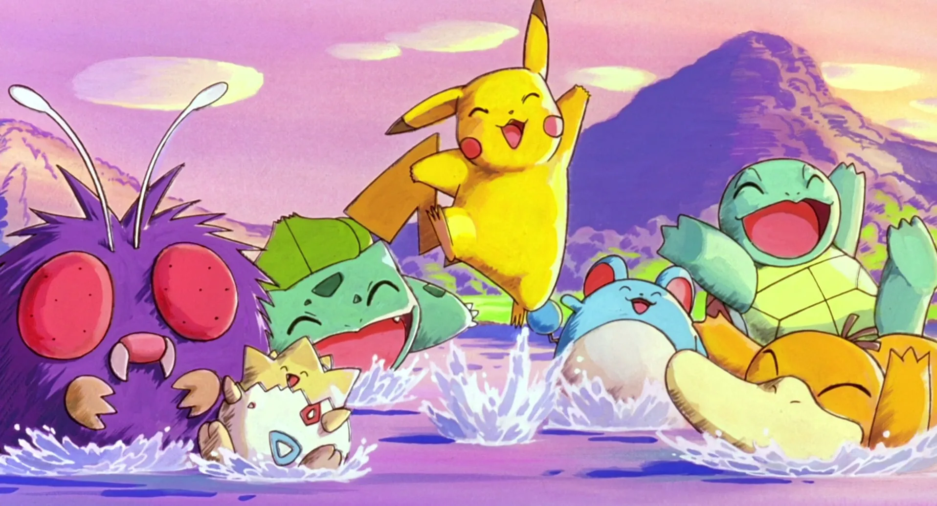 Pikachu's Colorful Pokémon Adventure