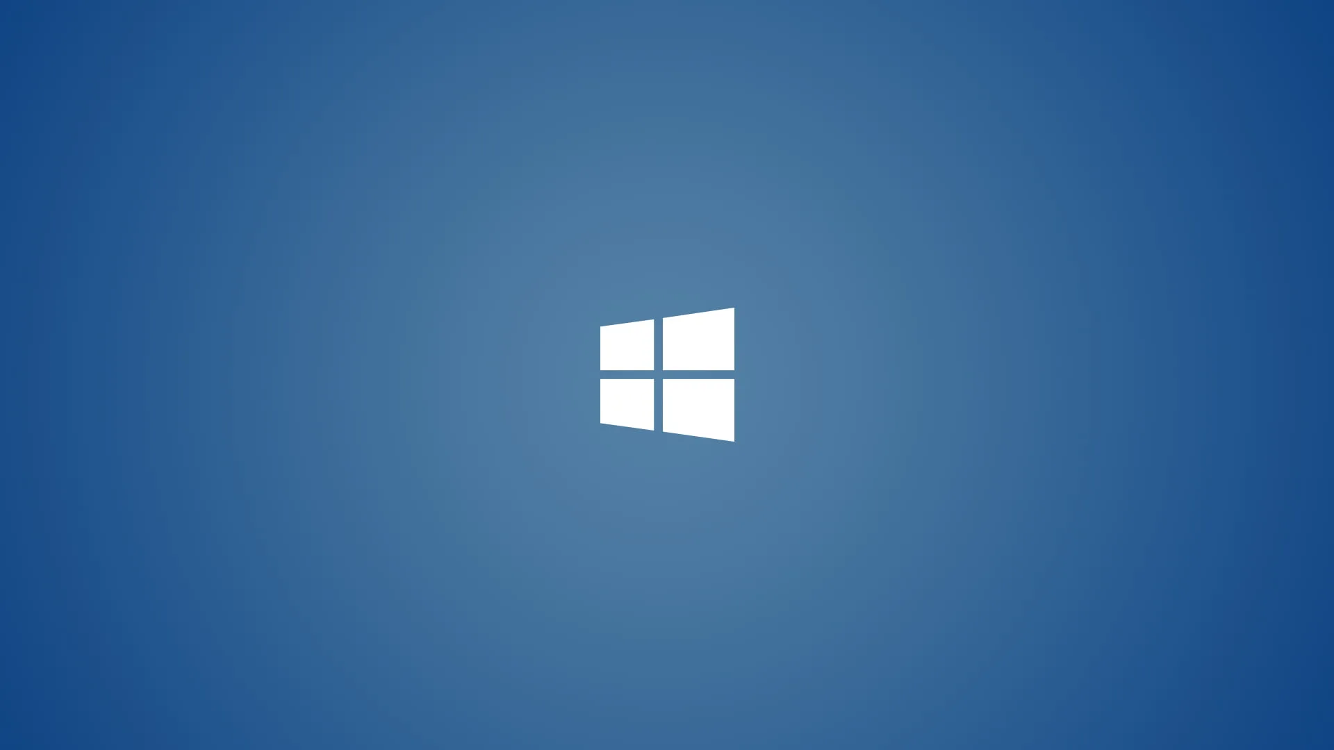 Windows Blue Minimalist Design