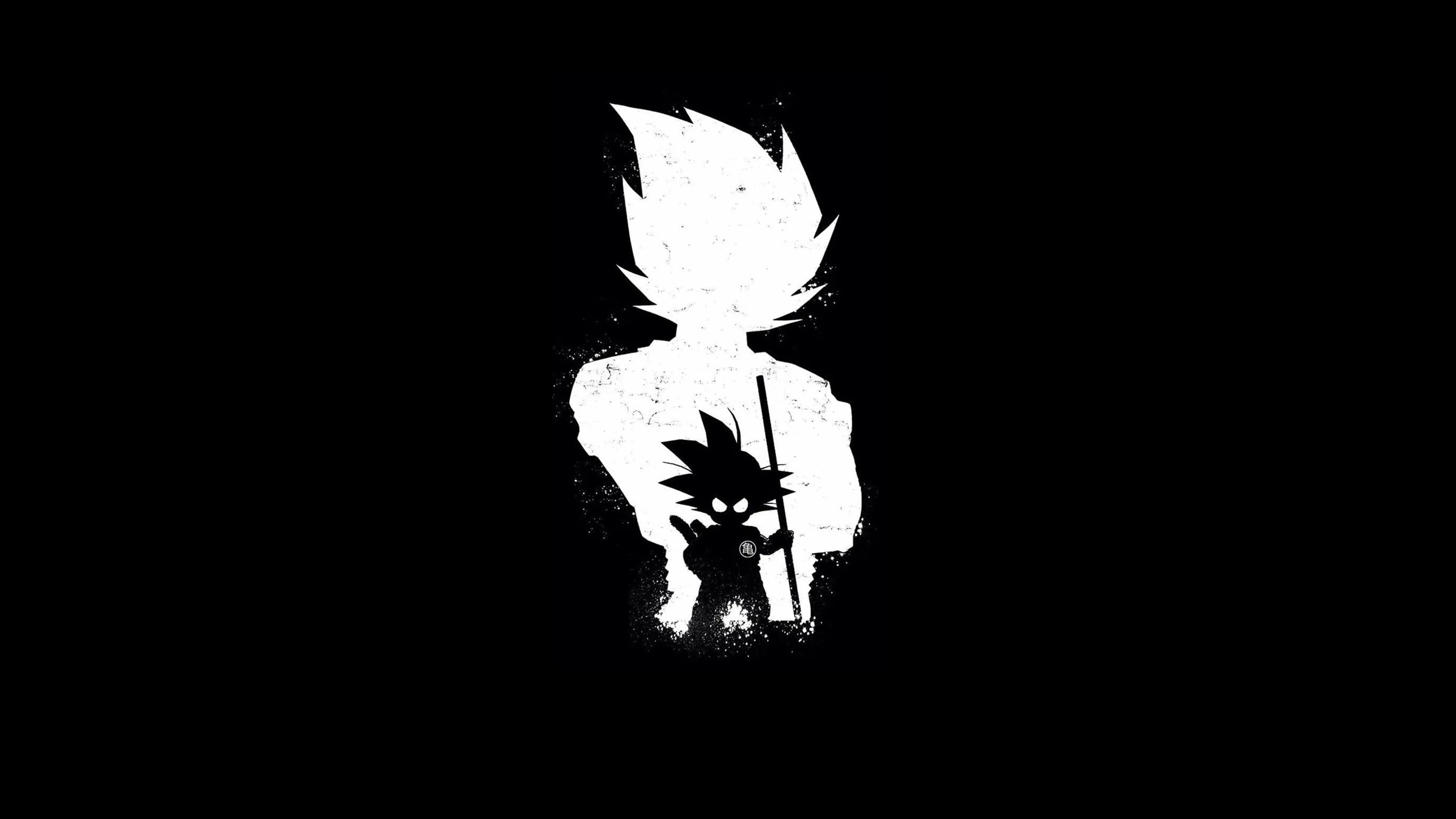 Dark Saiyan: Goku's Silhouette