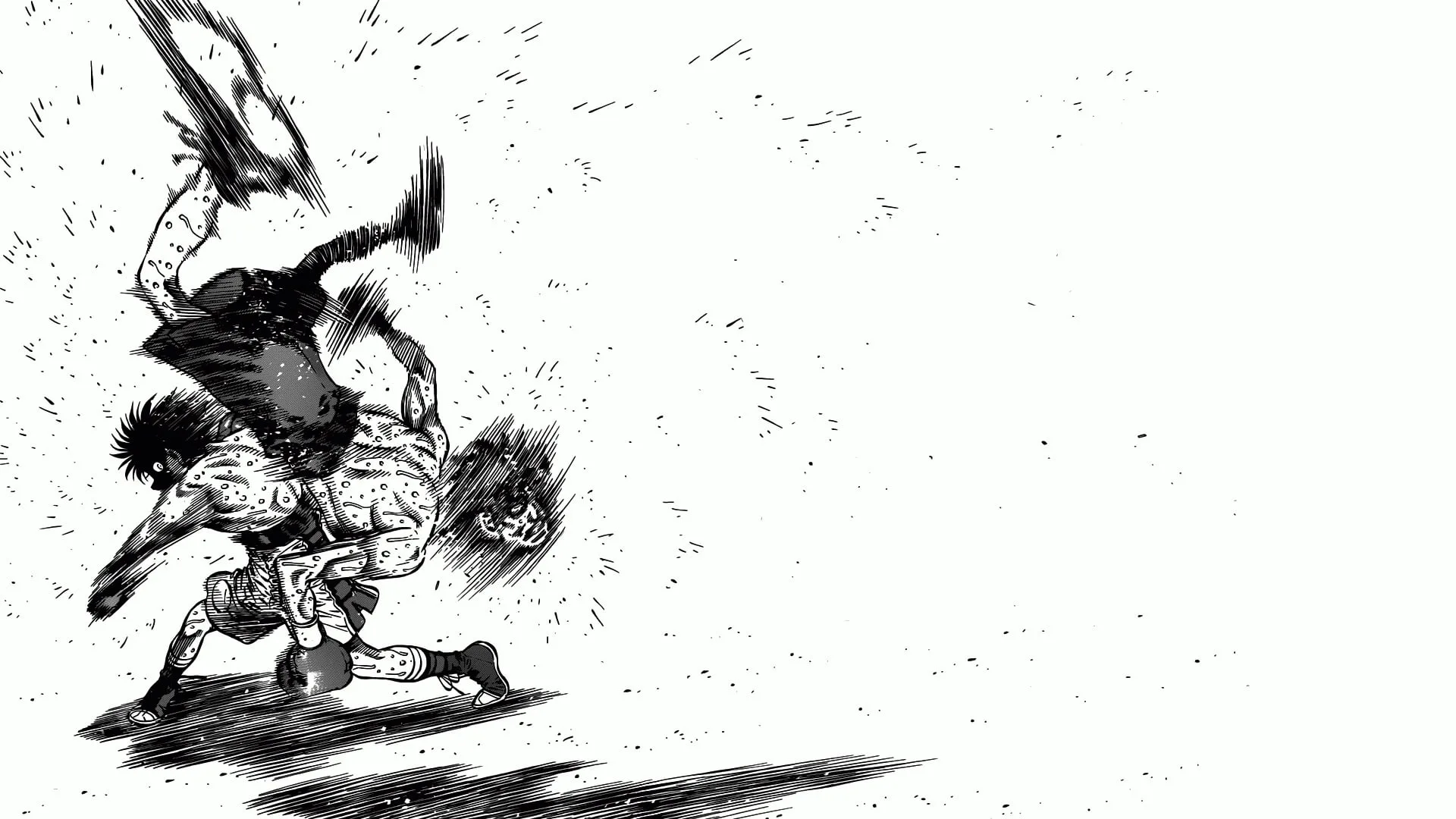 Ippo's Fighting Spirit - Minimalist Boxing