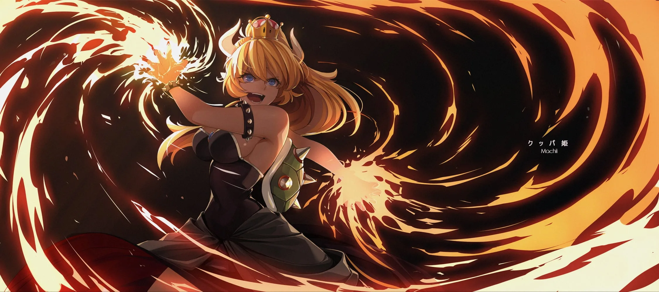 Bowsette's Fiery Reign